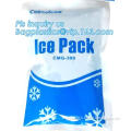 fresh non-woven freeze ice pack for cooling bag, reusable and disposable high efficient food cold fresh keeping gel ice pack